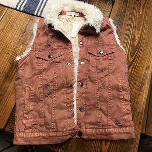 Gilded Intent Distressed Vest